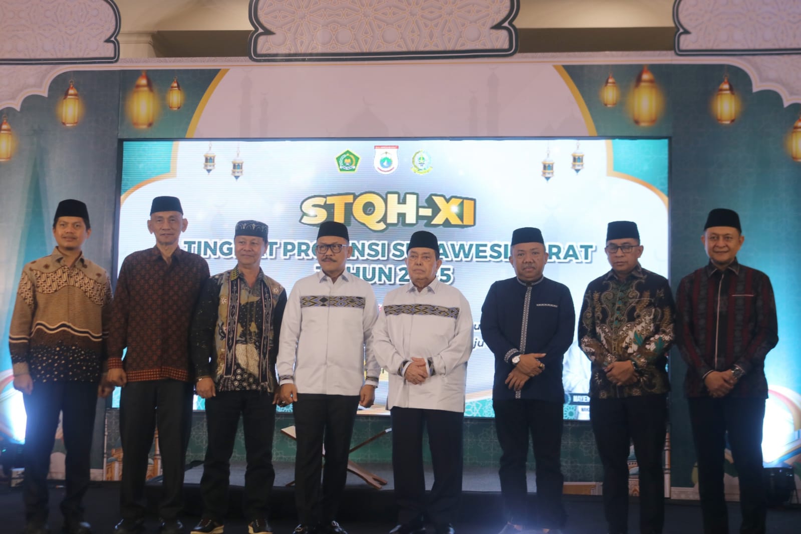 Sekda Pasangkayu Hadiri Pembukaan STQH XI di Masjid Raya Suada Mamuju