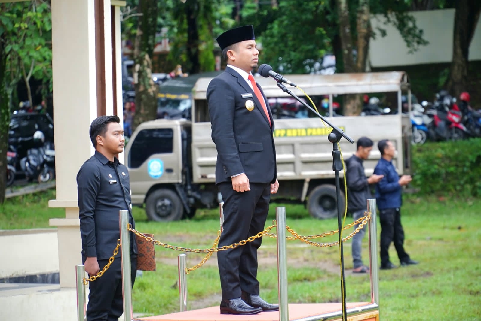 Wali Kota Tasming Hamid Pimpin Upacara Peringatan Hari Lahir Pancasila, Semangat Perkokoh Ideologi Pancasila Menuju Indonesia Raya