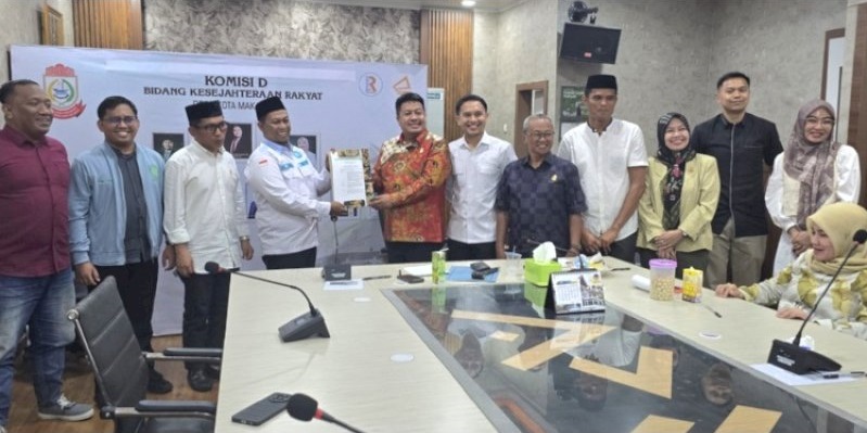 Komisi D DPRD Makassar Terima Kunjungan BKPRMI, Bahas Pembinaan Keagamaan hingga Kesejahteraan Guru Mengaji