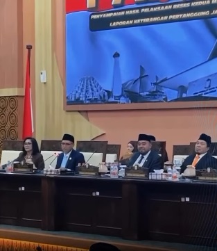 DPRD Makassar Gelar Rapat Paripurna Penyampaian Hasil Reses dan LKPJ Wali Kota 2024