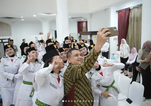 Kukuhkan Duta Pancasila Paskibraka Makassar, Munafri Nyatakan akan Memperkuat Pendidikan Karakter