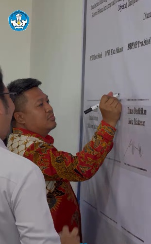Ketua Komisi D DPRD Makassar Hadiri Kegiatan Penandatanganan Pernyataan Komitmen Bersama SPMB 2025/2026 