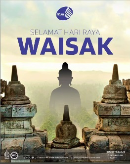 PDAM Makassar Ucapkan Selamat Hari Raya Waisak 2569 BE
