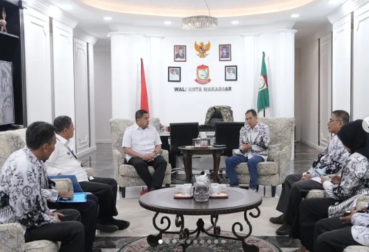 Wali Kota Makassar Diskusi Bersama Pengurus PGRI, Bahas Pelaksanaan Konferensi PGRI