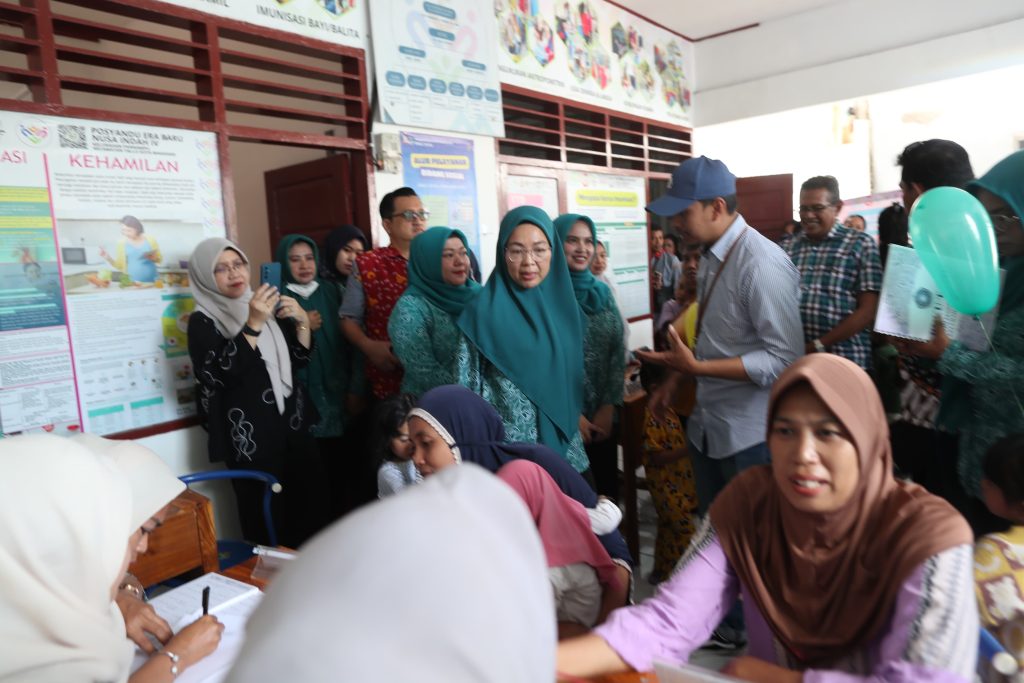 Ketua TP PKK Makassar Pantau Layanan Posyandu di Kelurahan Panampu, Untuk Pastikan Kesiapan Jelang Verifikasi Lomba