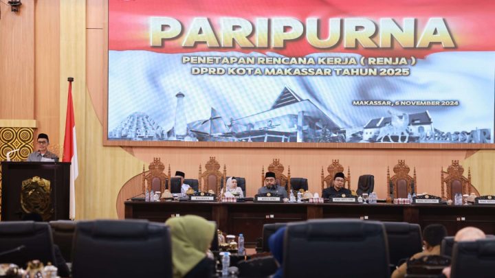 DPRD Makassar Gelar Rapat Paripurna Penyampaian Laporan Hasil Reses Kedua Masa Persidangan Kedua