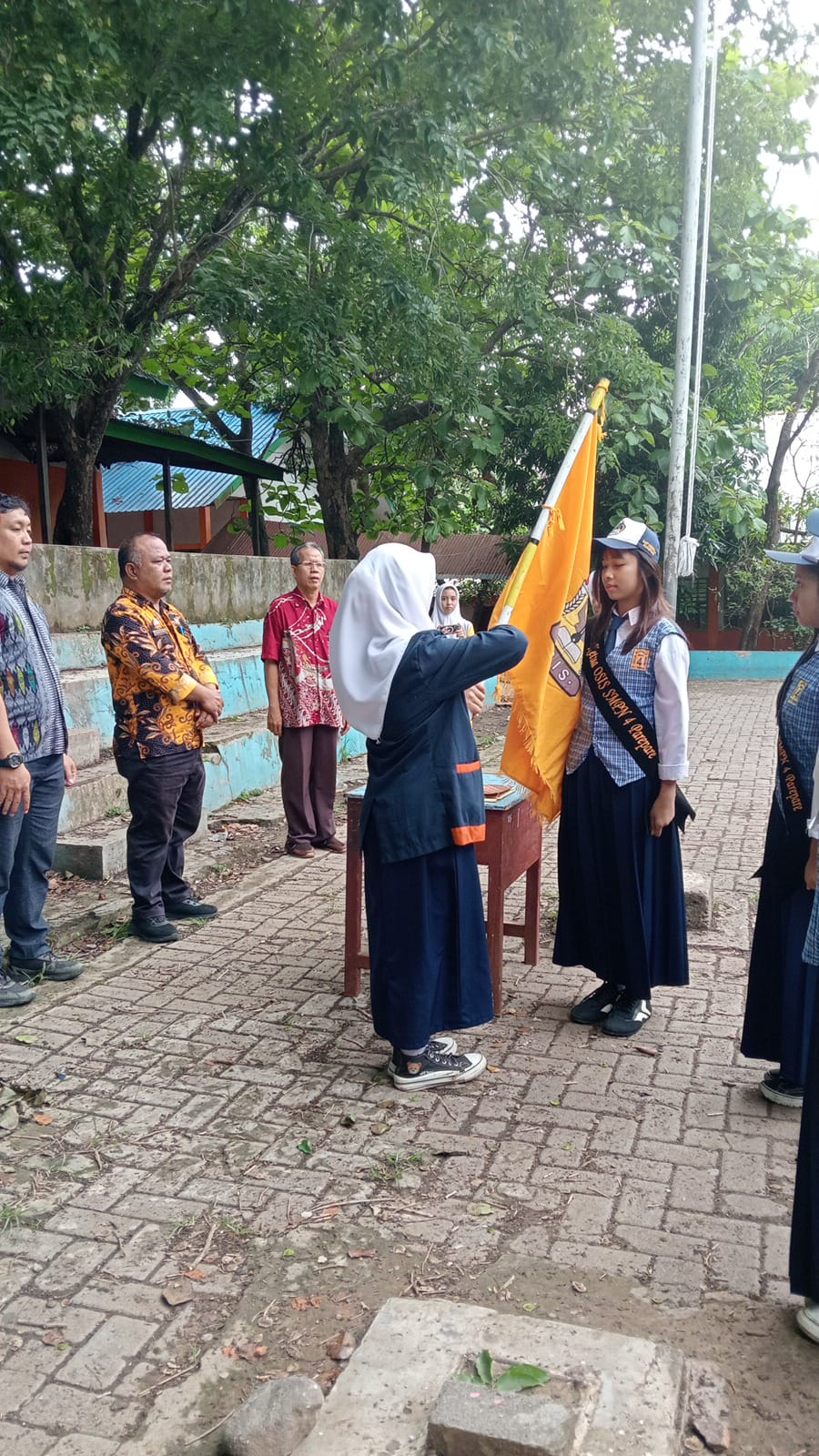 Pimpin Pelantikan Pengurus OSIS, Hartono Ungkap SMPN 4 Parepare Kini Jadi Sekolah Maju, Diminati dan Berprestasi 