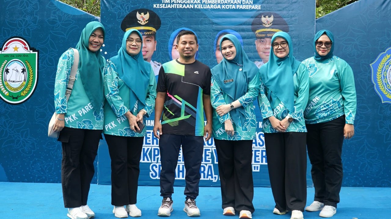 Jambore PKK dan Zumba Bersama, Sinergi Pemerintah dan Kader PKK Wujudkan Keluarga Sejahtera di Parepare