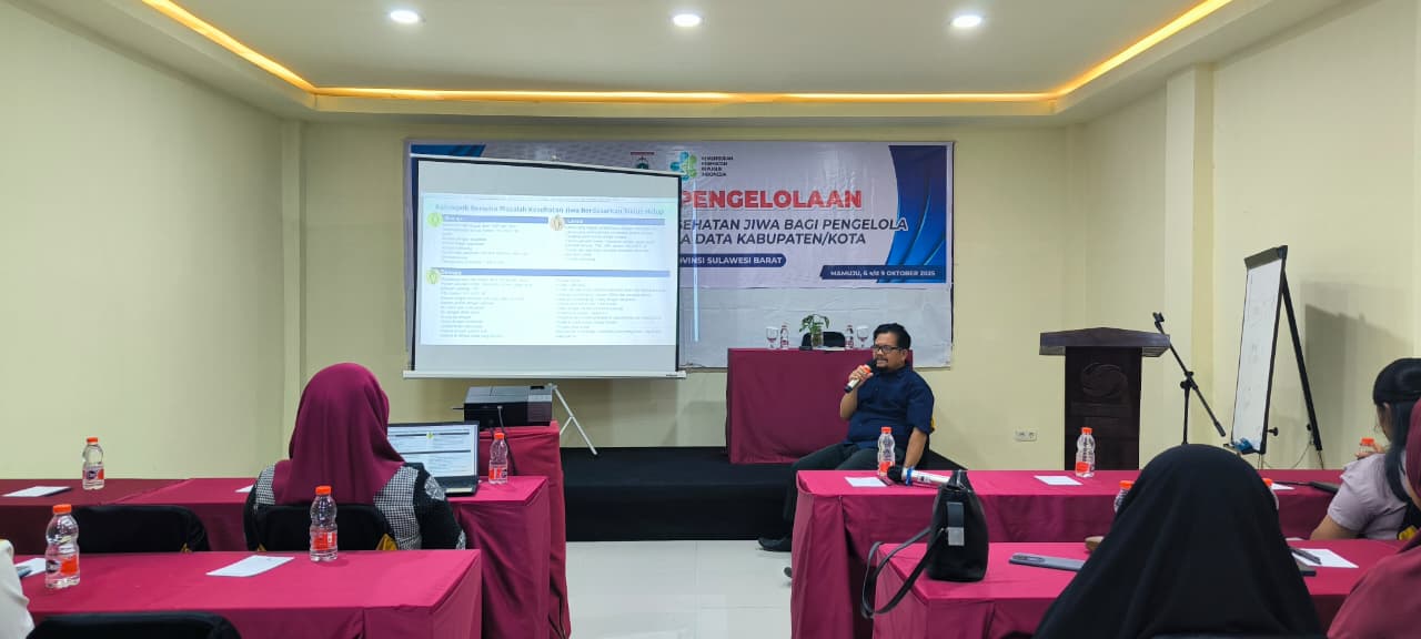 Dinkes Sulbar Dorong Penguatan Layanan Kesehatan Mental di Fasilitas Primer