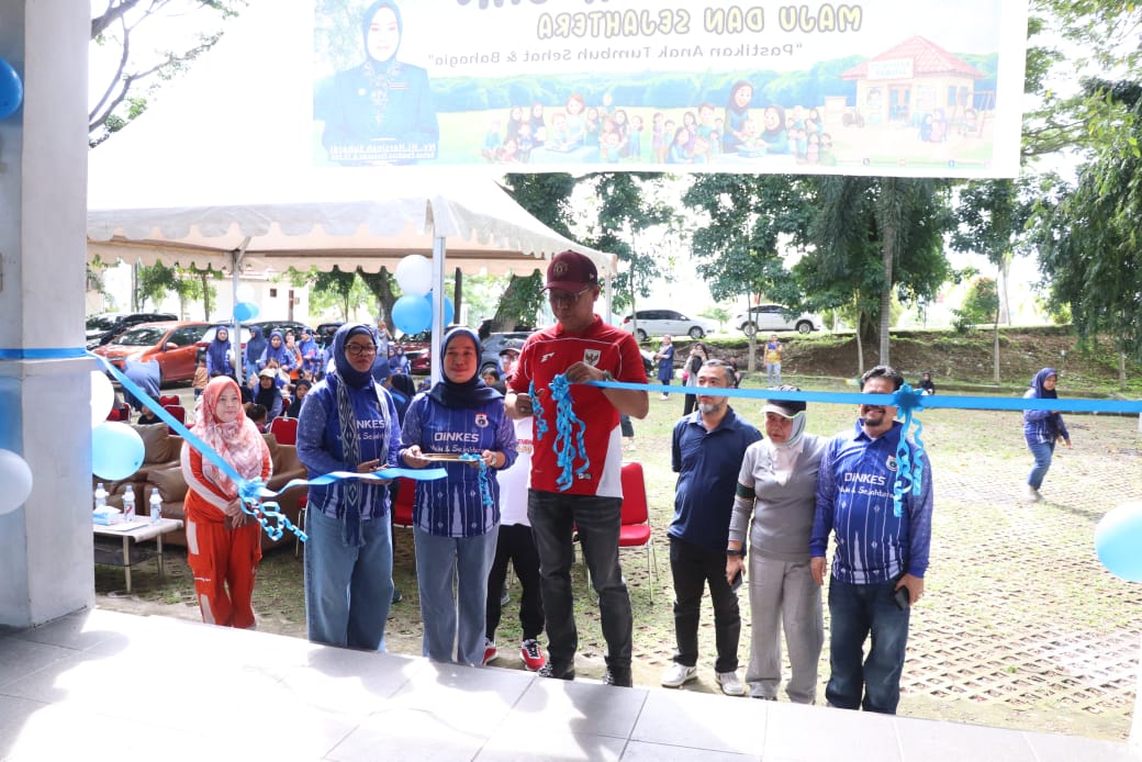 Launching Pos Penimbangan “Maju Sejahtera”, Sekda Sulbar Dorong Akselerasi Penanganan Stunting Lewat Pelayanan Posyandu