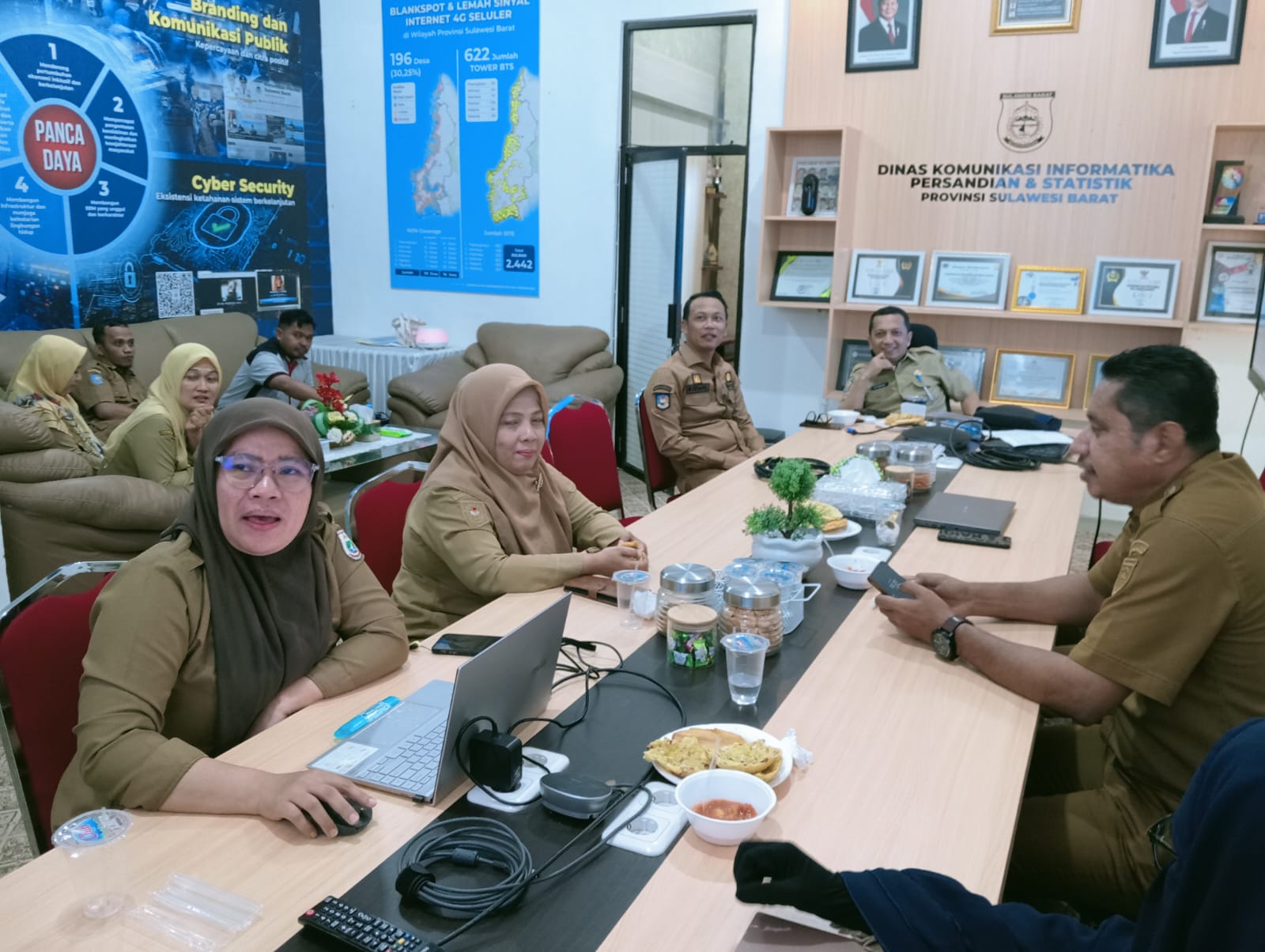 Dinas Kominfo Sulbar Berkomitmen Dorong Modernisasi TPP ASN