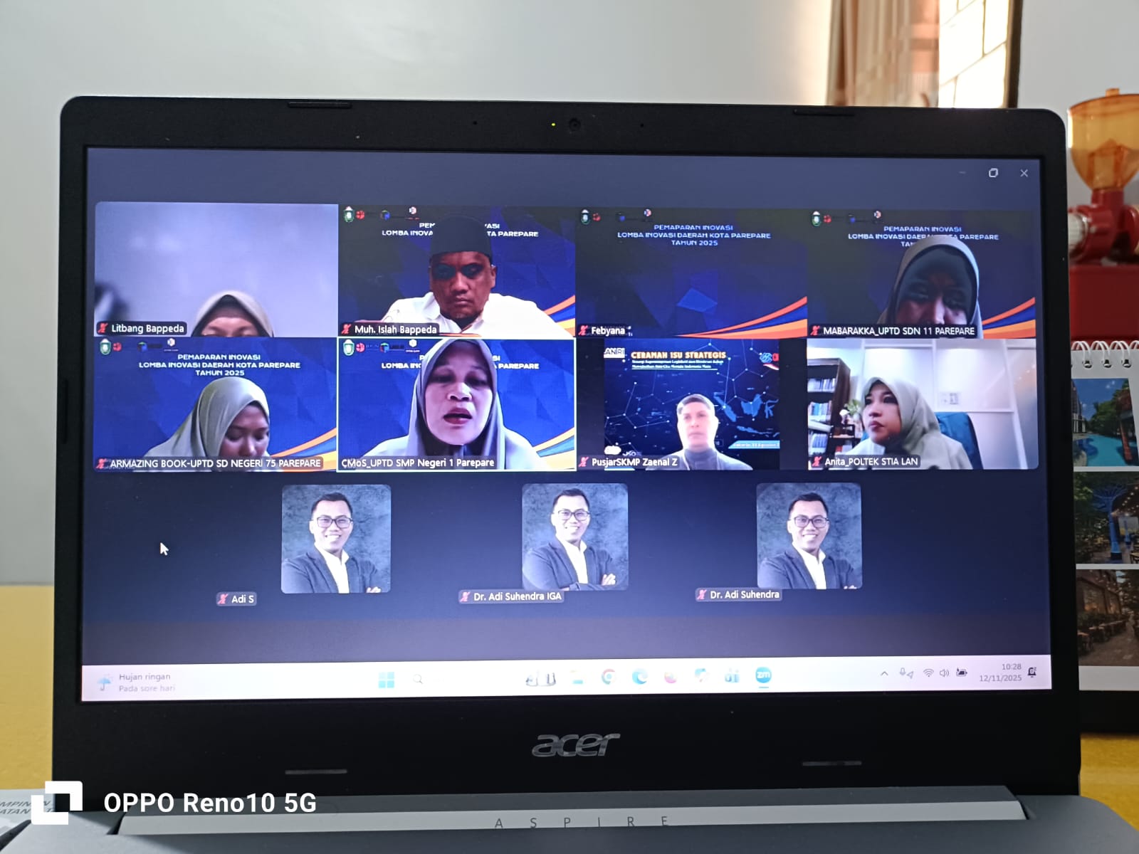 Selesai Presentasi, Terpilih 21 Inovasi Jadi Finalis Lomba Inovasi Daerah Parepare, Segera Verlap