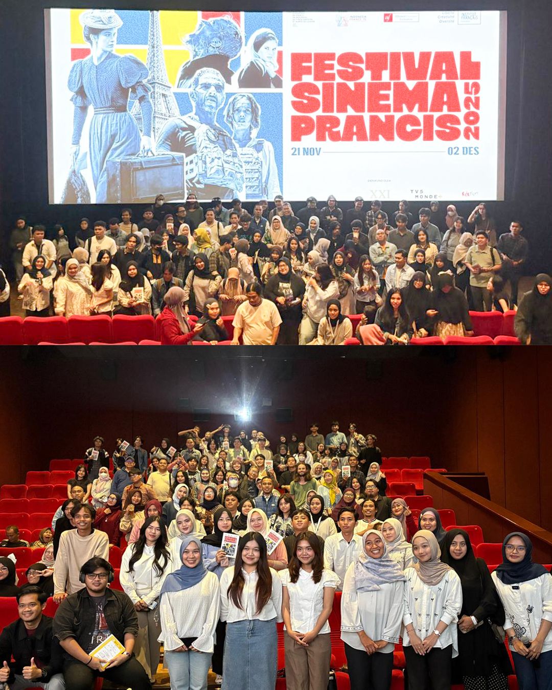 Dukung Kegiatan Kebudayaan Internasional, Dispar Makassar Hadiri Pembukaan Festival Sinema Prancis 2025