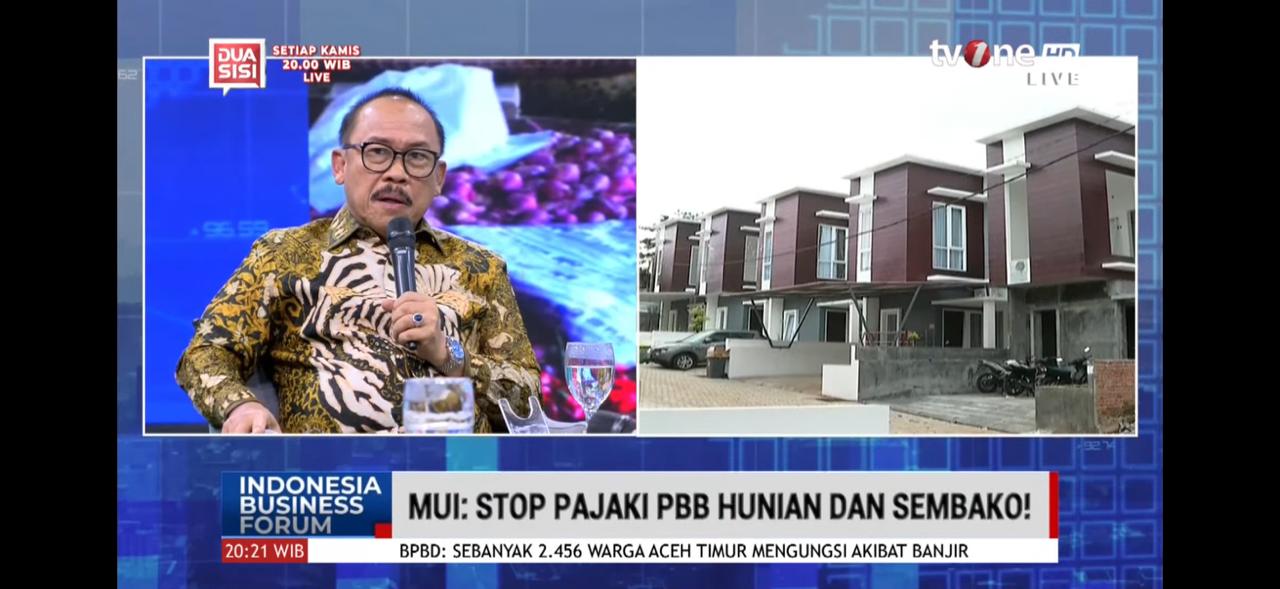 IBF TVOne, Gubernur SDK Tegaskan Keadilan Pajak Harus Sejalan dengan Keadilan Pendapatan Pusat–Daerah