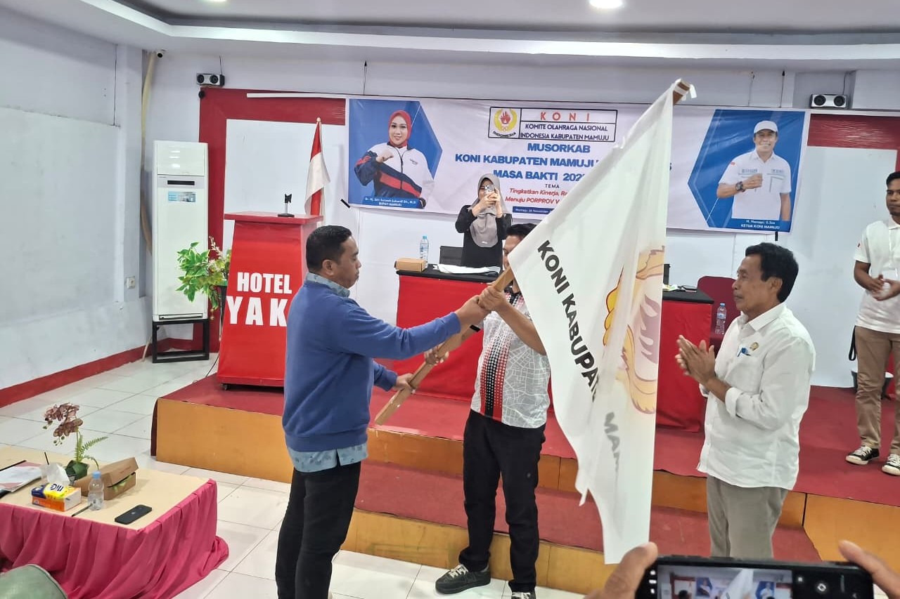 Anggota DPRD Munawwir Arafat Terpilih Aklamasi Jadi Ketua KONI Mamuju 2025–2029