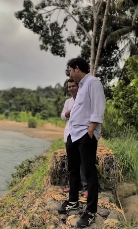 Reses di Batu Ampa Papalang, Wakil Ketua DPRD Mamuju Sekaligus Tinjau Kondisi Sungai yang Sering Meluap