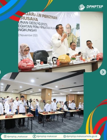 DPMPTSP Makassar Gelar Sosialisasi Perizinan Terpadu: PBG, PKKPR dan Persetujuan Lingkungan
