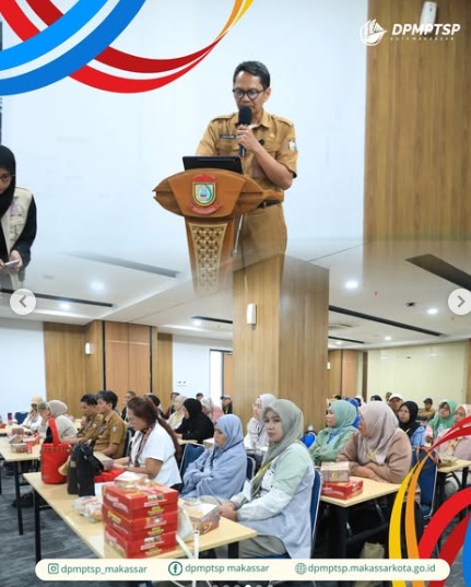 DPMPTSP Makassar Gelar Bimtek Prosedur Penyelenggaraan Perizinan dan Non Perizinan Berusaha bagi Pelaku UMKM
