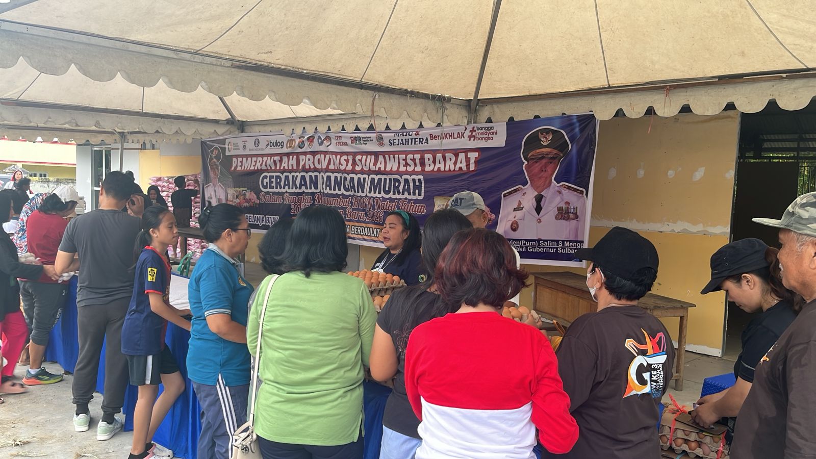 Sambut HKBN dan Tahun Baru 2026, Pemprov Sulbar Gelar GPM di Gereja Toraja Mamuju