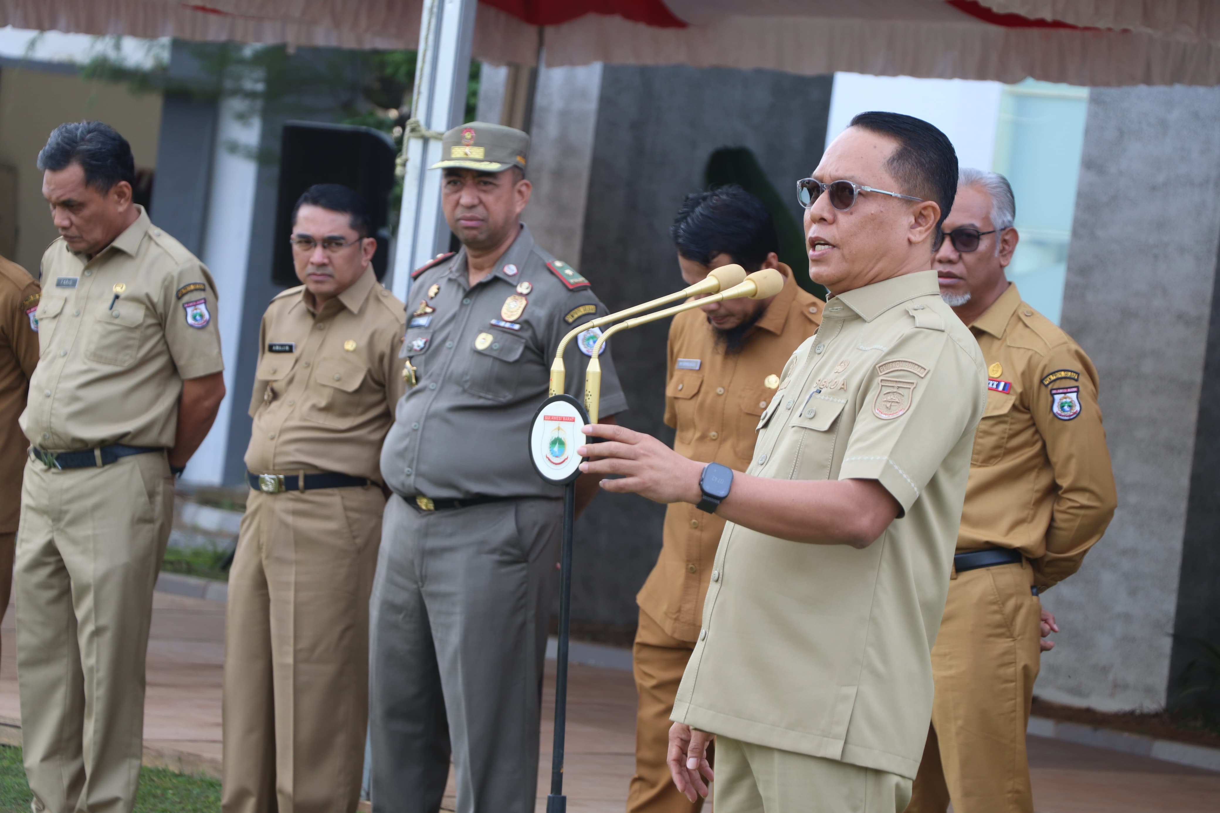 Sekda Sulbar Beri Sinyal Tegas: Catat dan Potong TPP bagi ASN Bolos