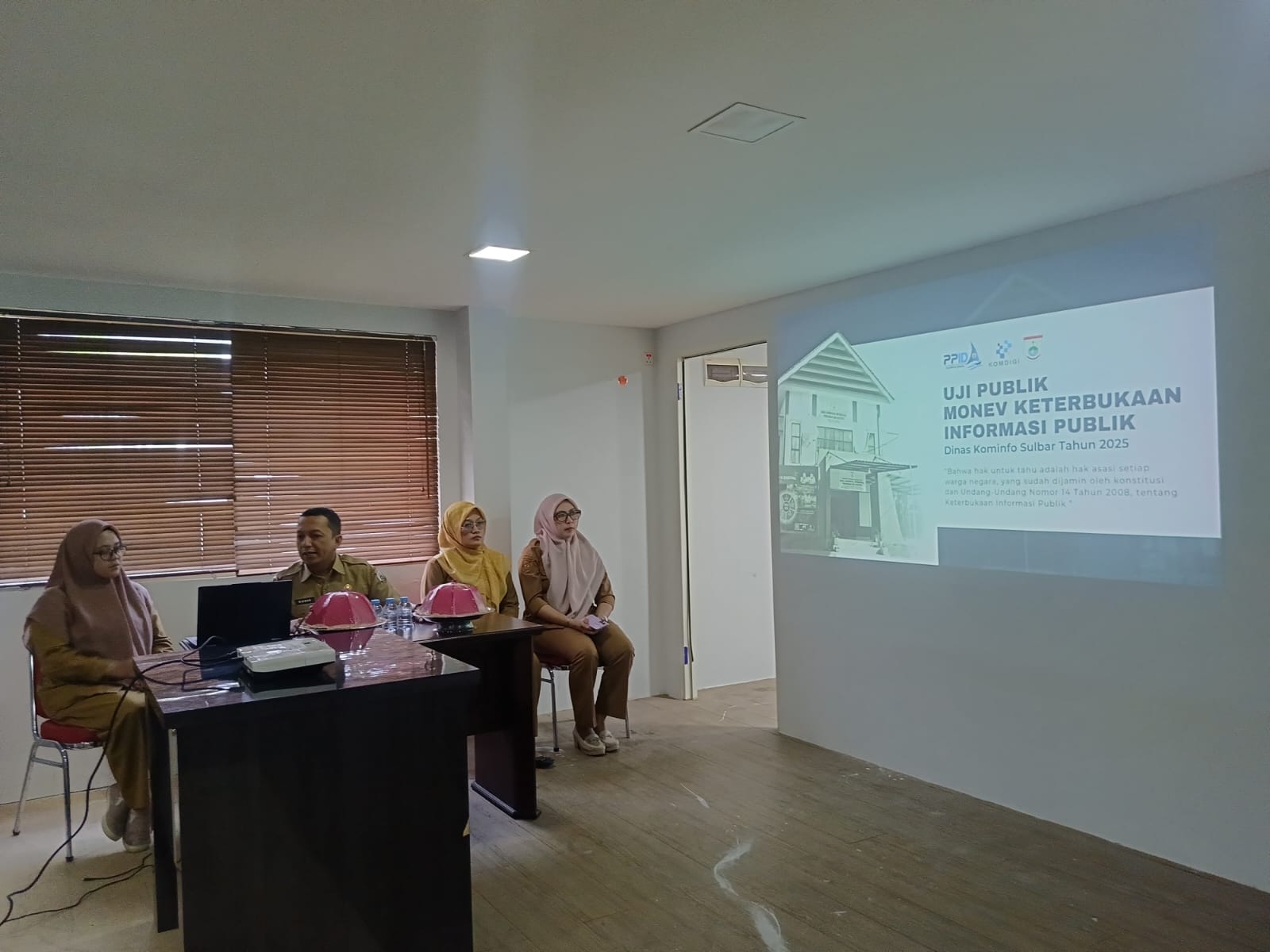 Uji Publik Monev Keterbukaan Informasi Publik, Diskominfo Ajak PPID Bergerak Bersama