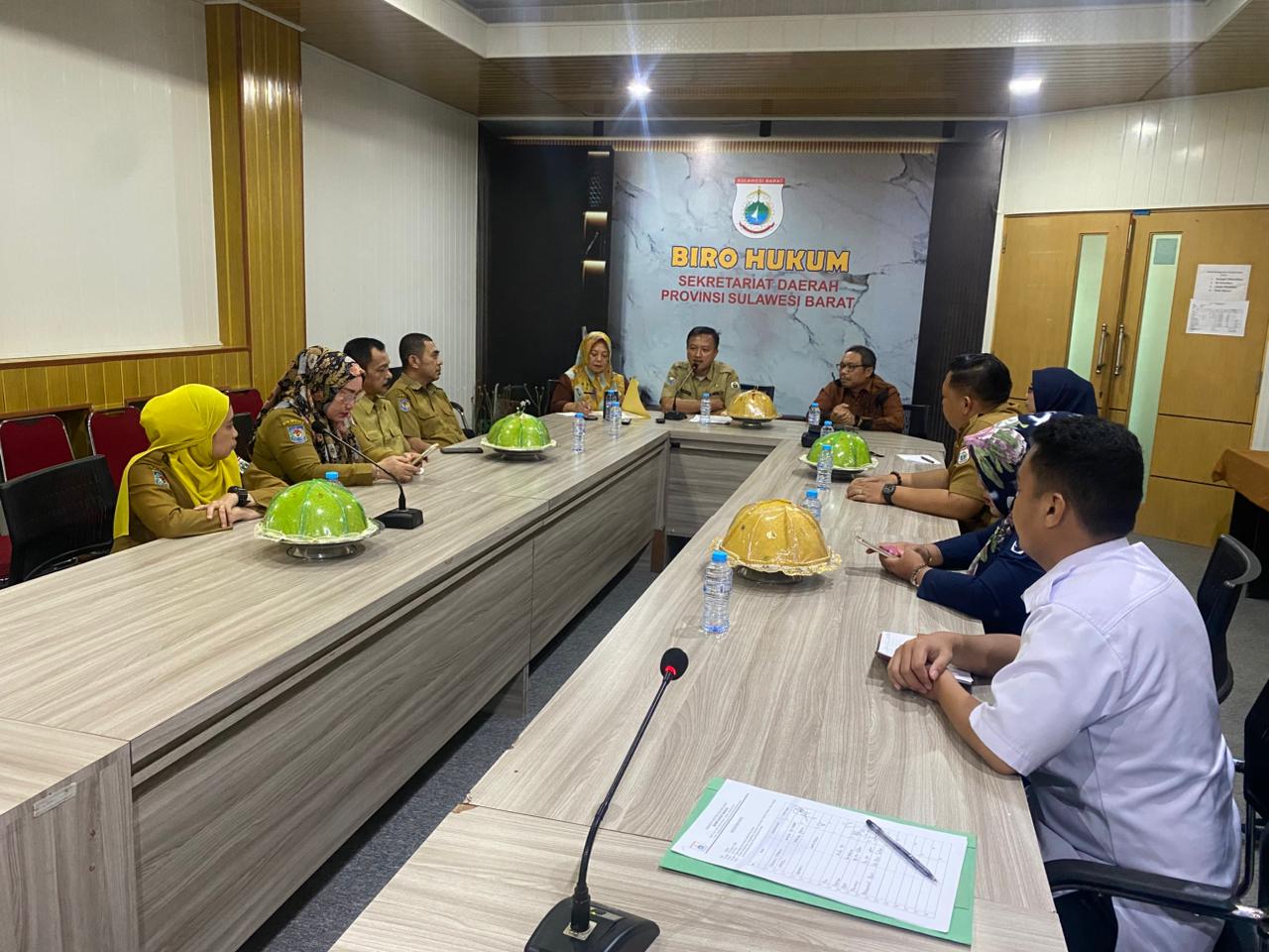 Biro Pemkesra Sulbar Rakor Bersama KPU Provinsi, Bahas Pendidikan Pemilih Berkelanjutan