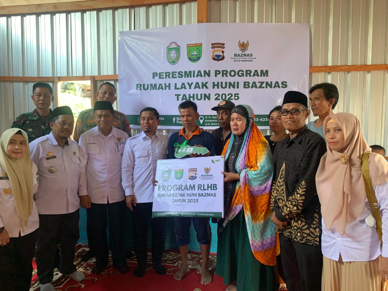 Wali Kota Resmikan Rumah Layak Huni bagi Korban Kebakaran di Bukit Harapan, Apresiasi Inisiasi Kecamatan Soreang, Forkopimcam dan BAZNAS