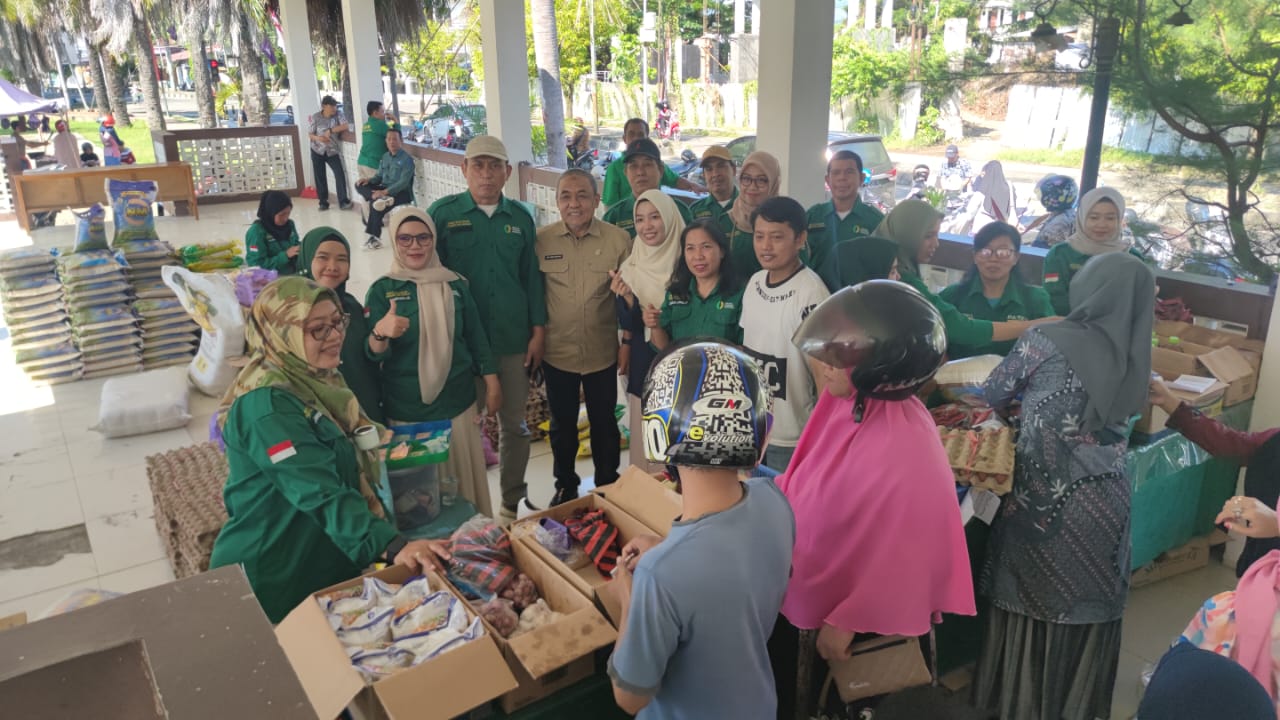 GPM Dilaksanakan Serentak Seluruh Kabupaten di Sulbar, Dalam Rangka Peringatan Hari Pangan Sedunia ke-80