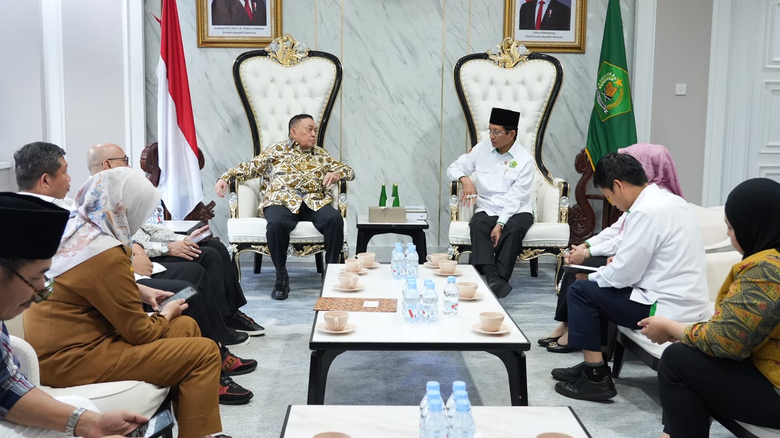 Bertemu Menteri Agama di Jakarta, Wagub Sulbar Bahas Sinergi Pembangunan dan Moderasi Beragama