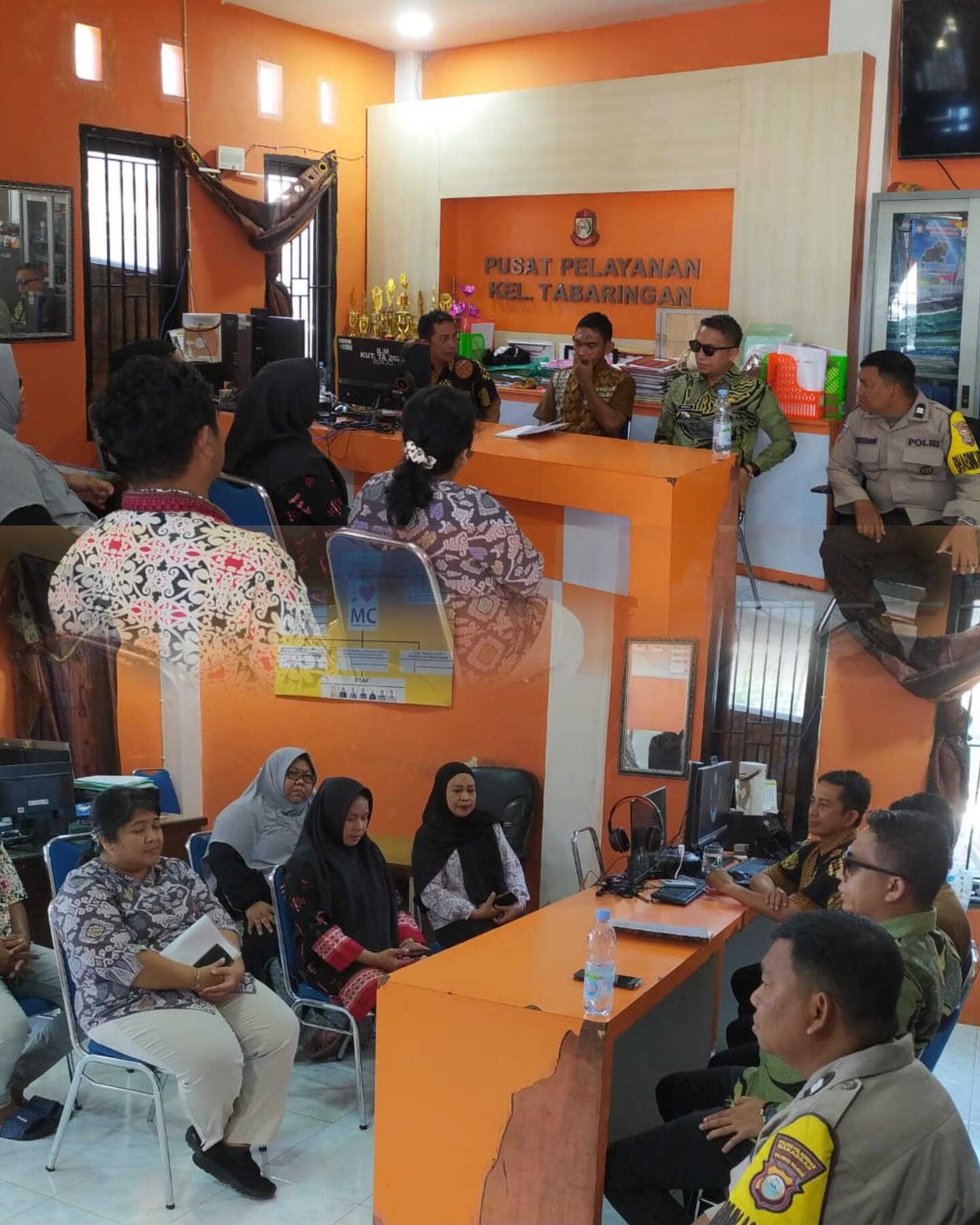 Camat Ujung Tanah Lakukan Monitong ke 9 Kelurahan