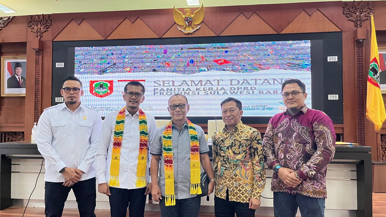 Munandar Wijaya Bersama Panja DPRD Sulbar Kunker di Kalsel, Gali Informasi Terkait Mekanisme dan Pengelolaan PI Perumda