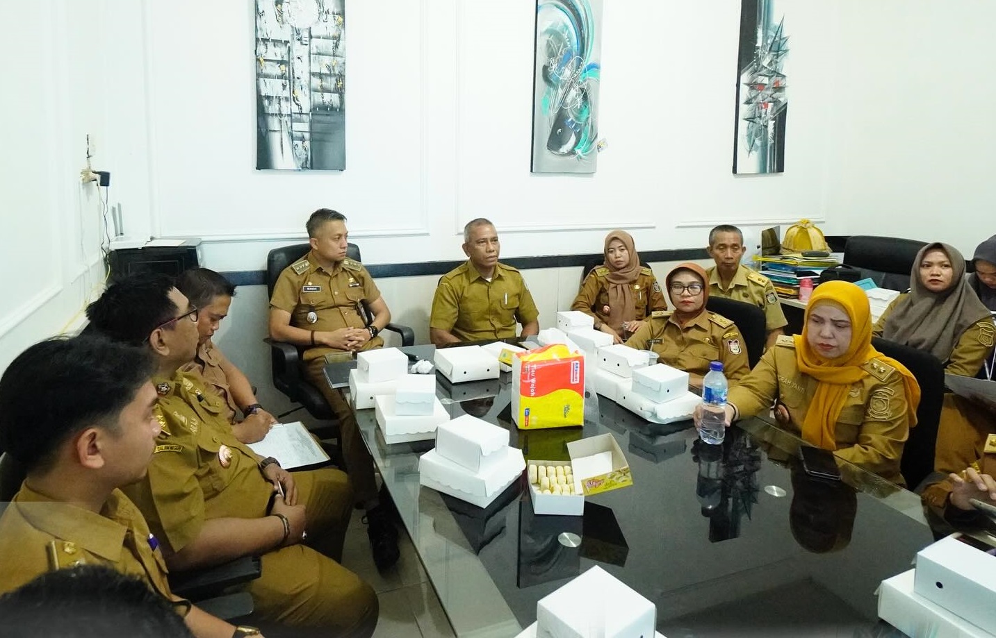 Rakor Mini Loka Karya di Kecamatan Ujung Tanah, Terkait Percepatan Penurunan Stunting