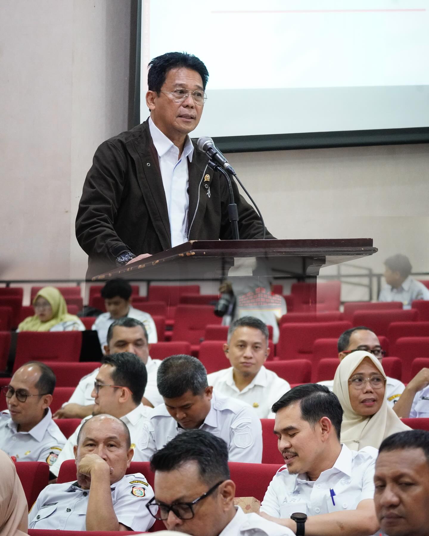 Camat Ujung Tanah Hadiri Rakor Pencegahan Korupsi Bersama Pimpinan KPK