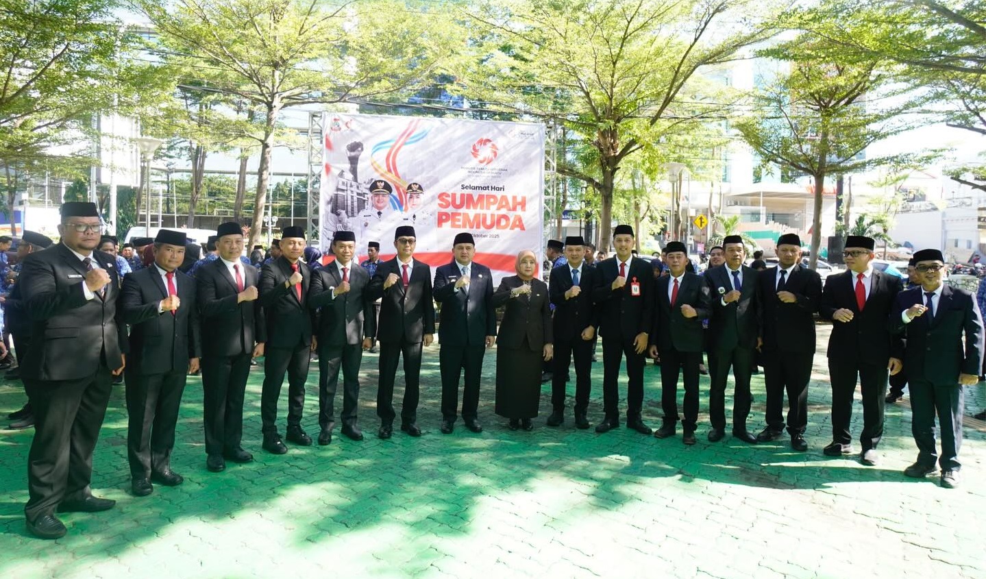 Camat Ujung Tanah Ikuti Upacara Hari Sumpah Pemuda yang Dipimpin Wali Kota Makassar