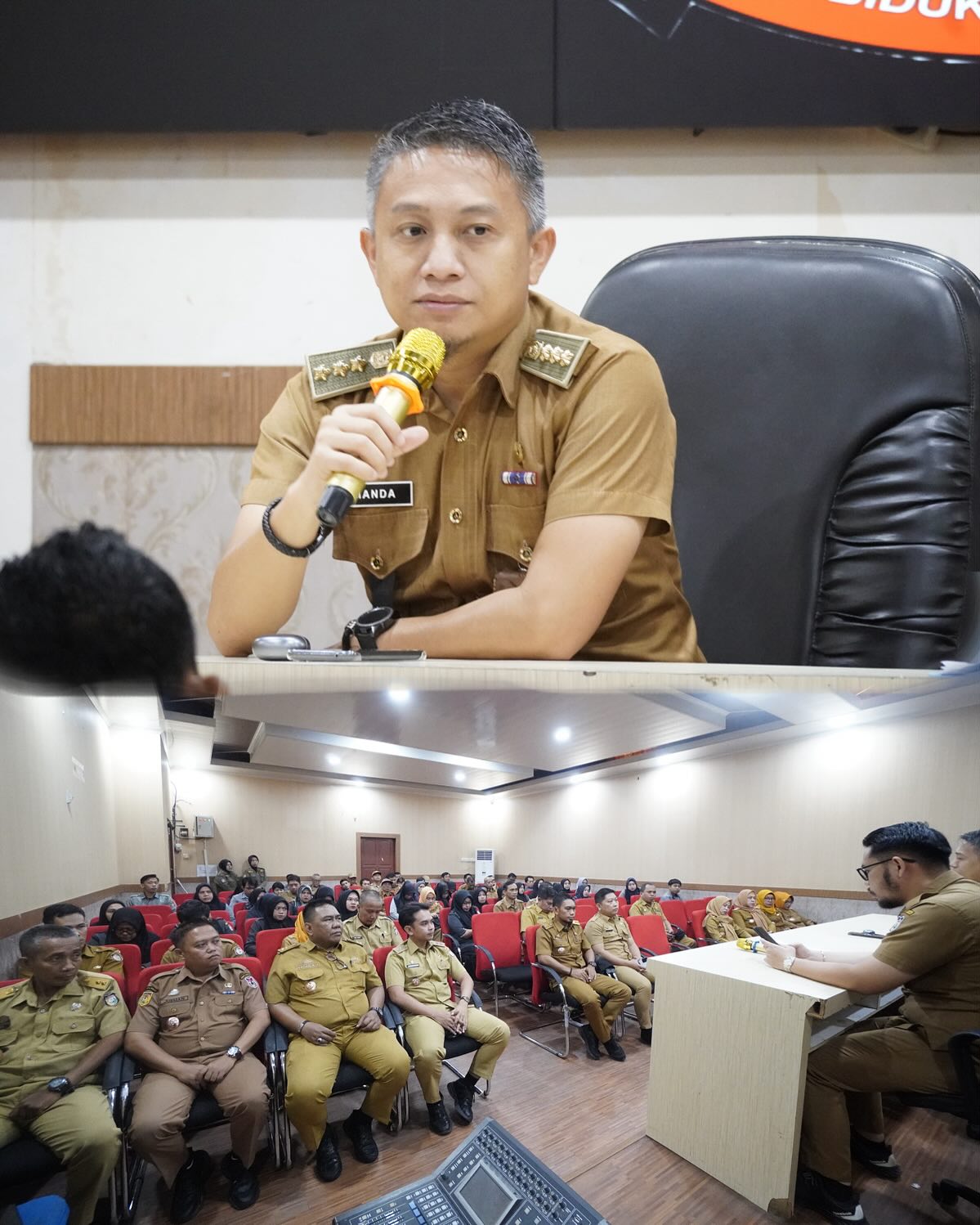 Camat Ujung Tanah Pimpin Rakor Bersama Para Lurah dan Pejabat Struktural, Bahas Peningkatan Pelayanan Masyarakat