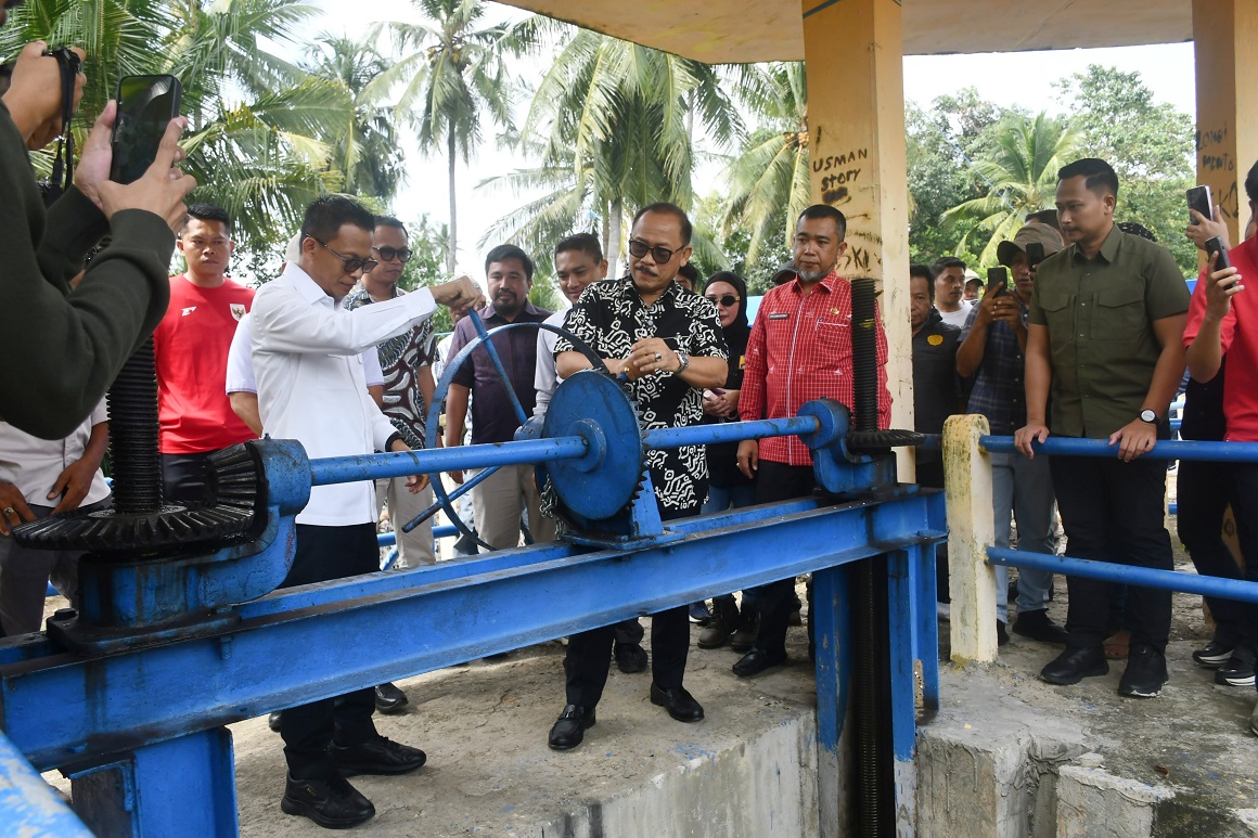 Kerja Sama Pemkab Polman dan Pemprov Sulbar, Rp25 Miliar Siap untuk Pembangunan Irigasi di Desa Paku