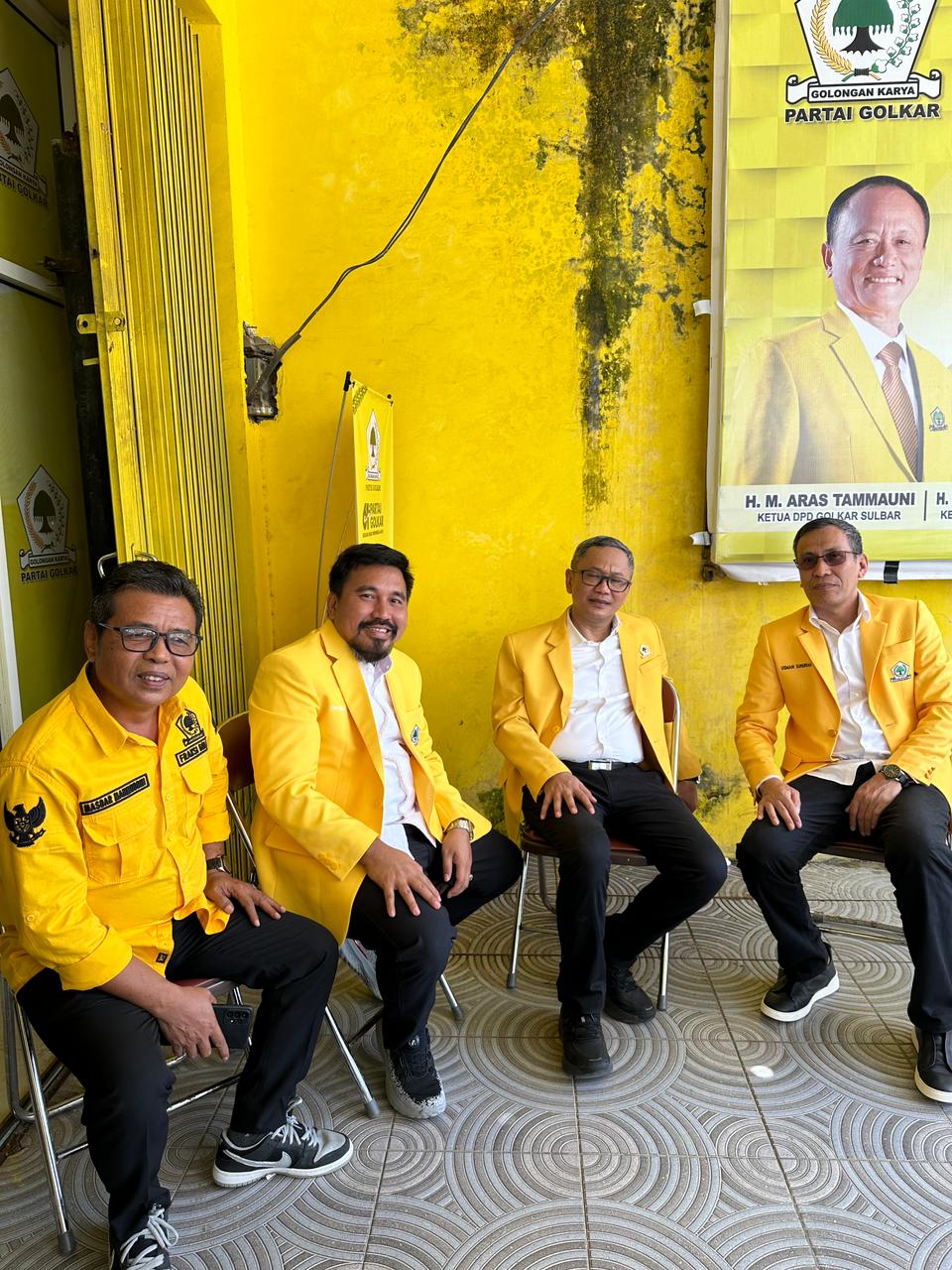 Legislator Masdar Mahmuddin Hadiri Peringatan HUT Golkar ke-61 Tingkat Provinsi di Mamuju