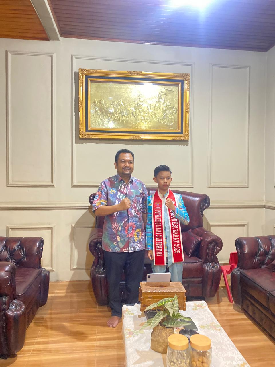 Dinas Pariwisata Sulbar Terima Kunjungan Putra Kebudayaan Cilik Nusantara 