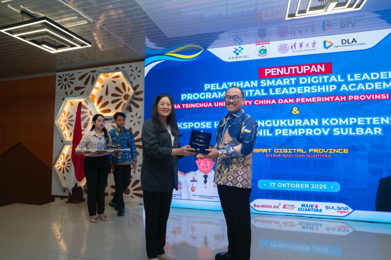 Predikat Baik, Kompetensi Digital ASN-Non ASN Pemprov Sulbar Dapat Poin 2,76 