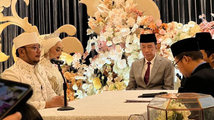 Wali Kota Tegal Menikah yang Ketiga Kali, Jokowi dan Zulhas Jadi Saksi