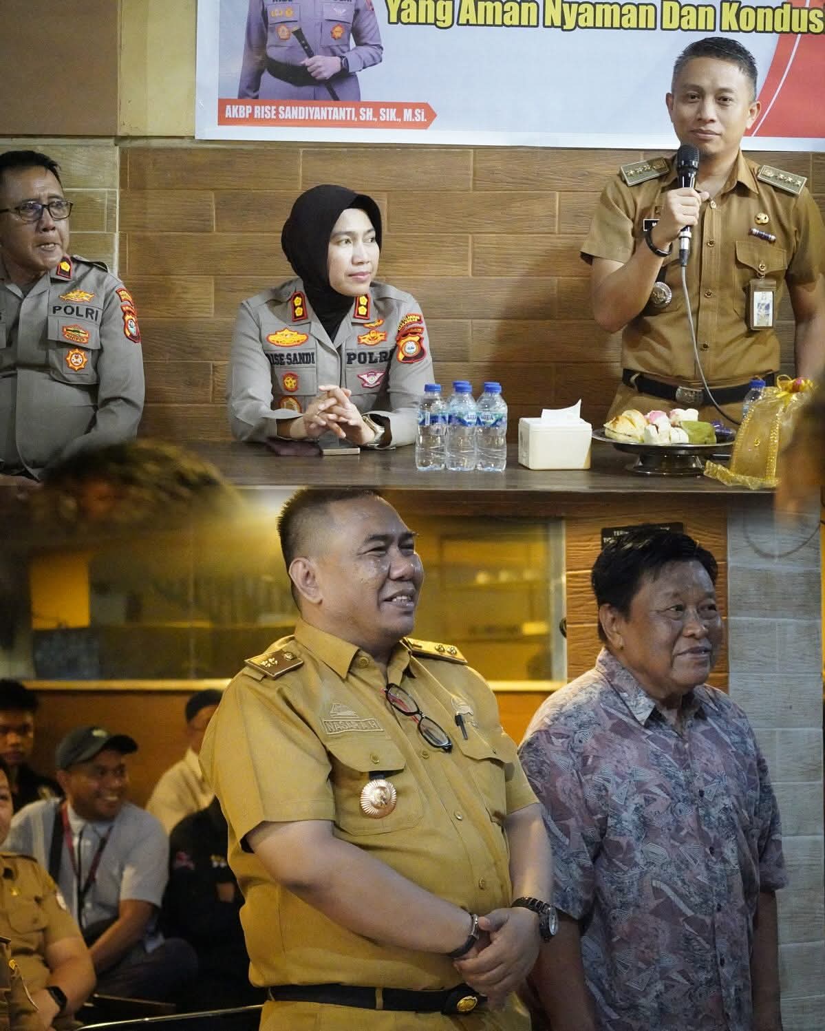 Camat dan Lurah se-Ujung Tanah Hadiri Coffee Morning Bersama Polres Pelabuhan Makassar