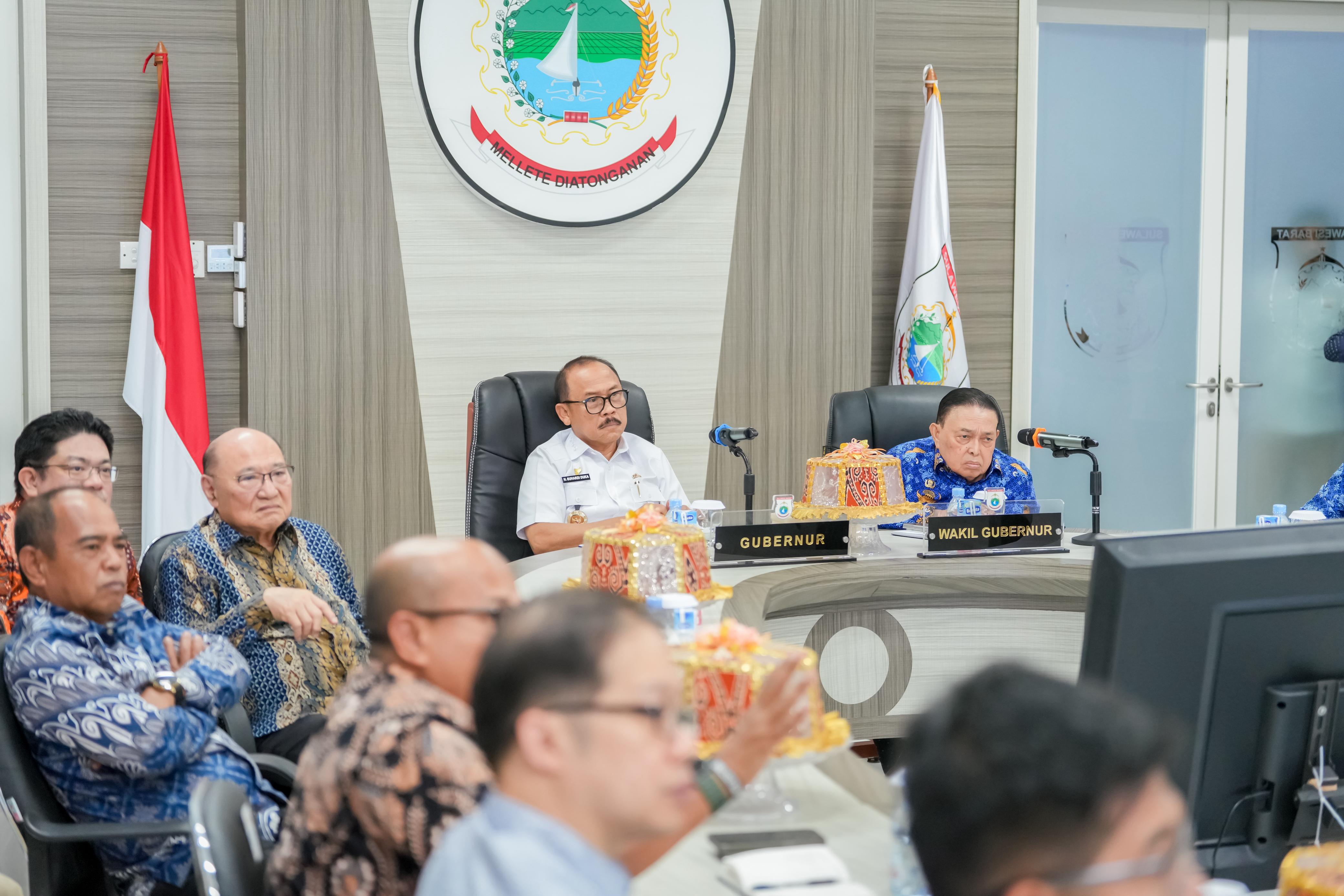 Dorong Hilirisasi Industri Kelapa Dalam, Pemprov Sulbar Gandeng Investor Asal Kaltim