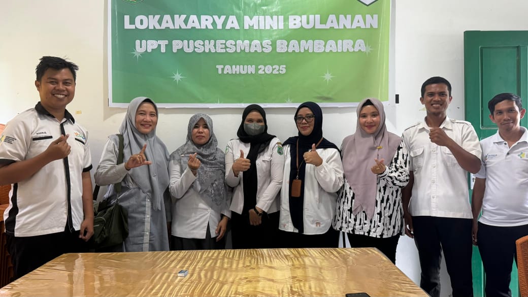 Dinkes Sulbar Lakukan Verifikasi Sinyal Penyakit Berpotensi KLB di Puskesmas Bambaira