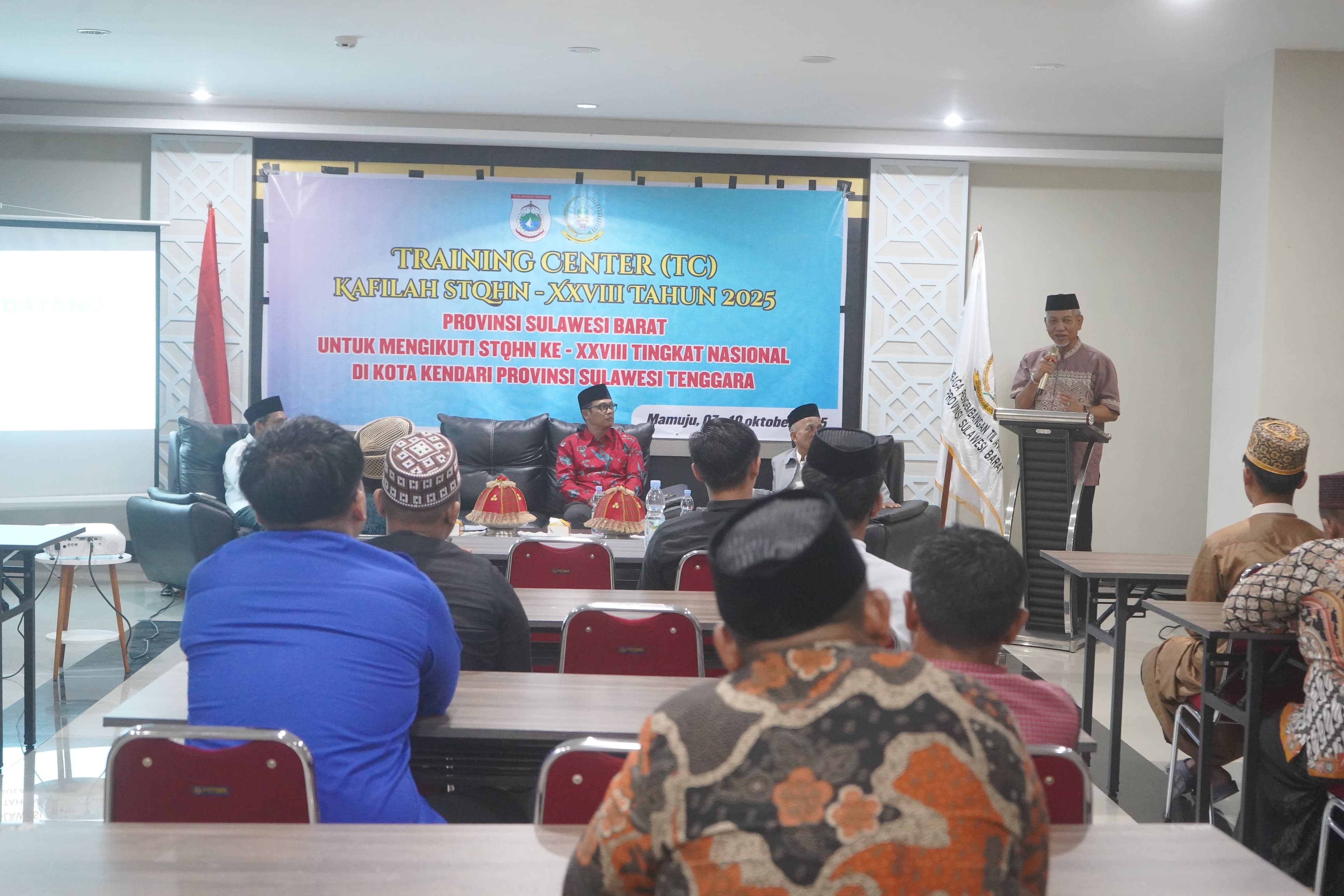 Kafilah Sulbar Jalani Training Center Sebelum Berangkat ke STQHN XXVII di Kendari