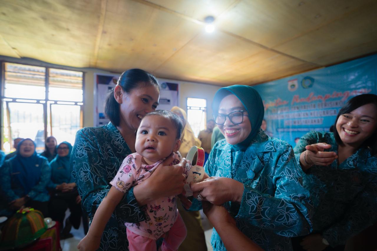 Gerakan Cinta Posyandu, TP PKK dan Dinkes Sulbar Perkuat Kolaborasi di Posyandu Buntubuda Mamasa