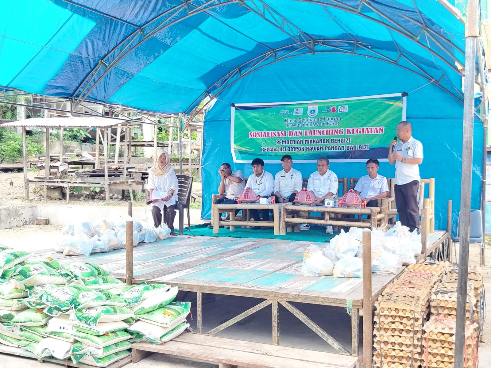 Launching Kegiatan Pemberian Makan Bergizi di Majene, Misi Pemprov Sulbar Bangun SDM Unggul