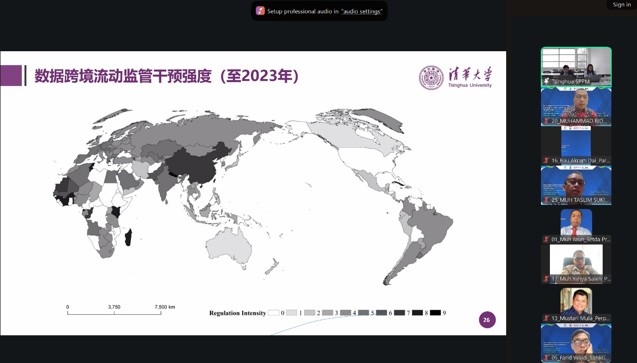 Tsinghua University Bekali Peserta Pelatihan DLA:  AI dan Pengembangan Industri Wisata
