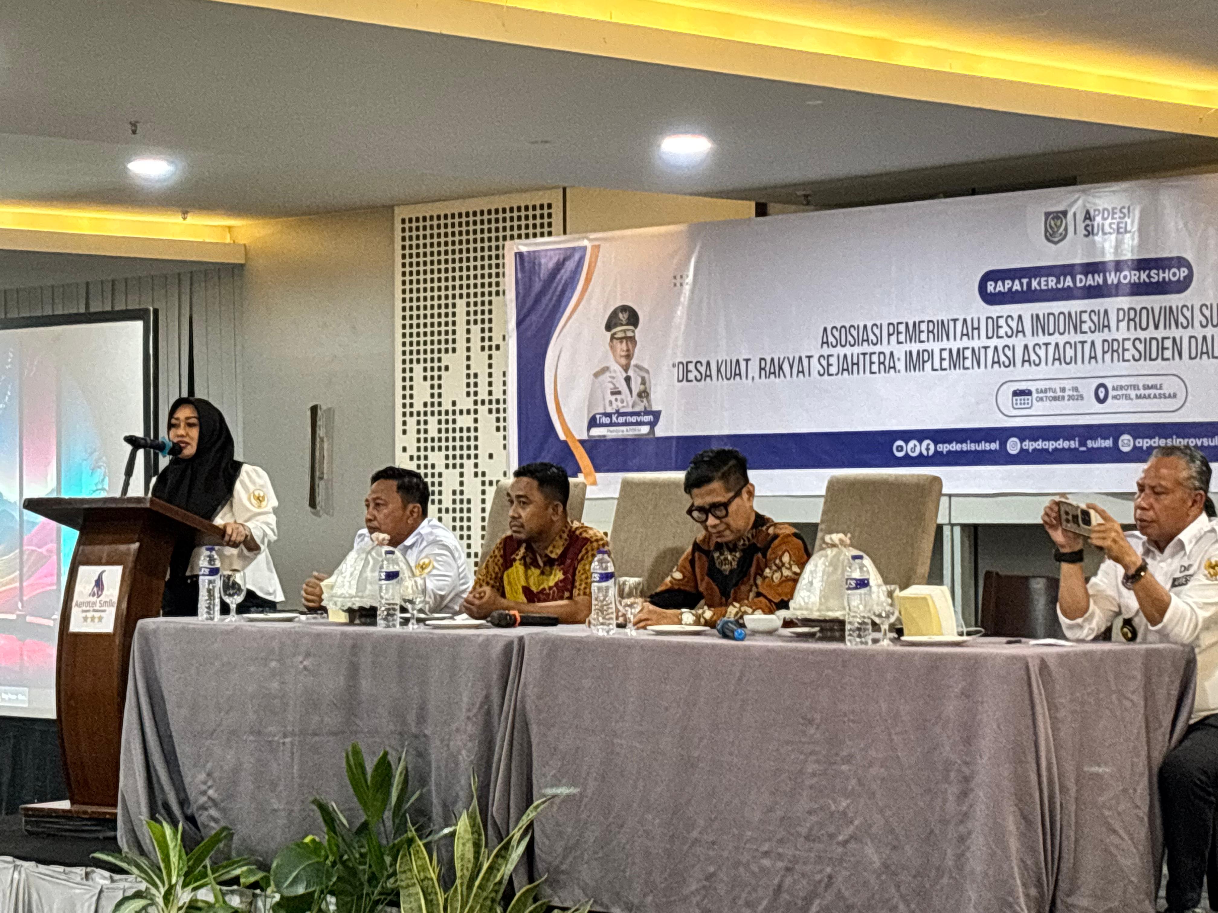 Ketua Apdesi Sulsel Sebut MBG Bisa Jadi Motor Ekonomi Desa Jika Dikelola Kopdes