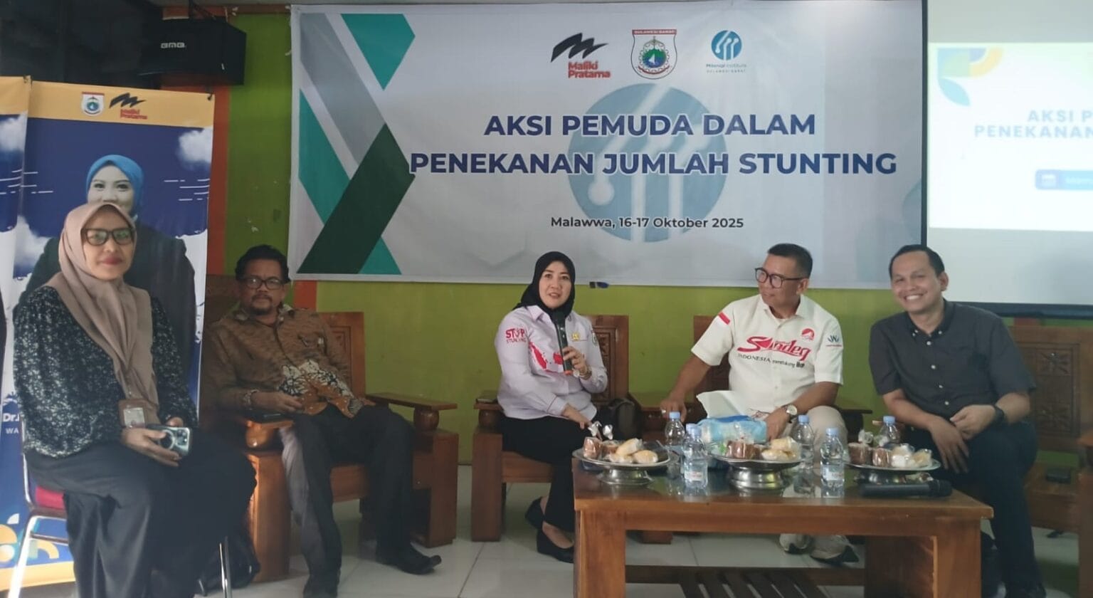 Bersama Komunitas Pemuda, Dispora Sulbar Gelar Aksi Pemuda Dalam Menekan Jumlah Stunting