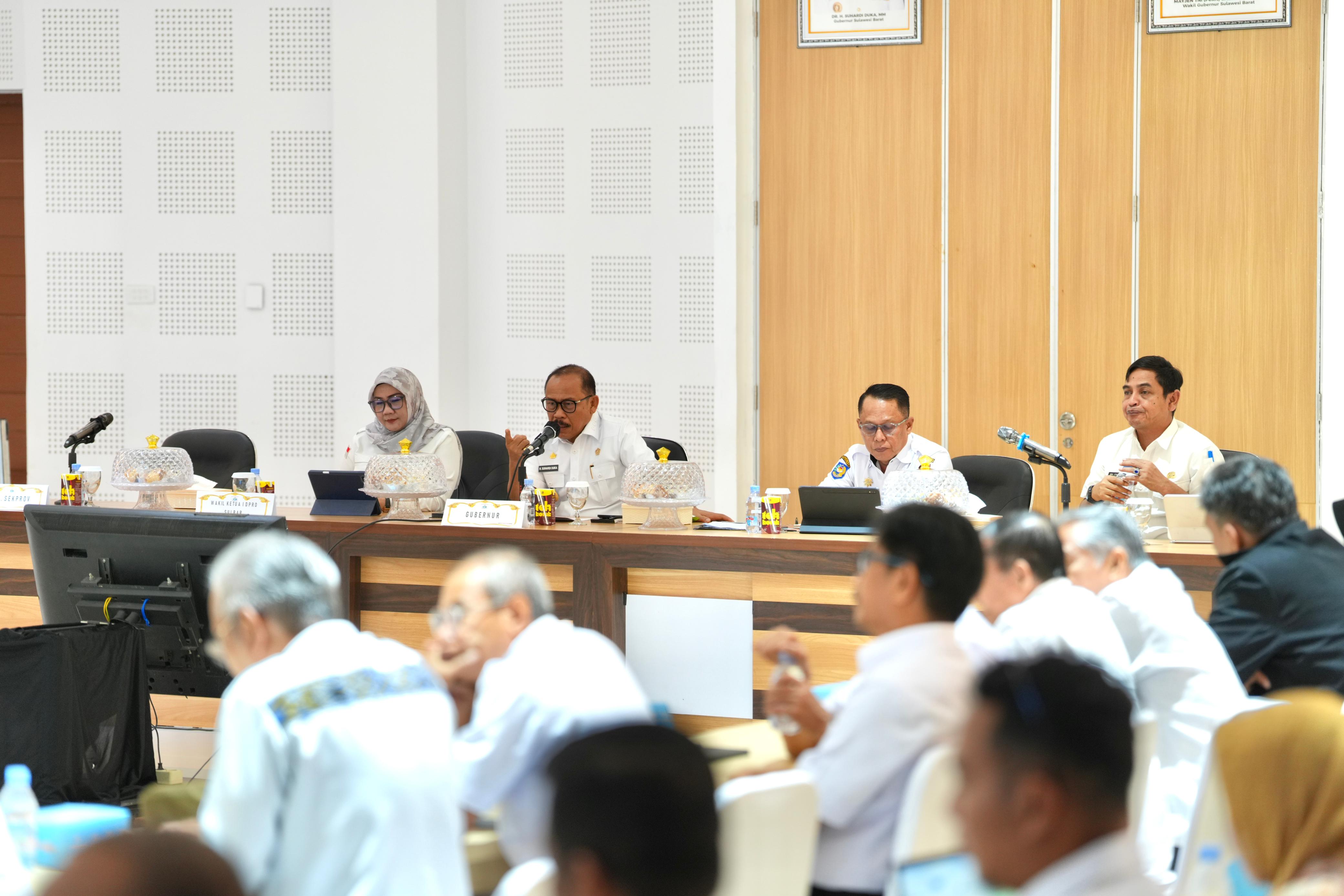 Ketahanan Pangan Nasional Menjadi Fokus Pemeriksaan BPK RI, Gubernur Sulbar Beri Dukungan